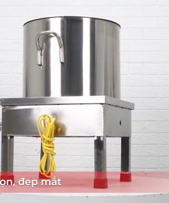 Review nồi nấu phở điện liền 120L - chi tiết máy 2