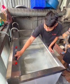 Lắp Đặt Máy Rửa Chén Bát Công Nghiệp Sóng Siêu Âm Texgio Tại Hà Nội