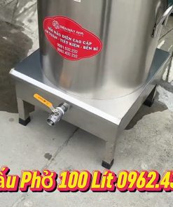Nồi nấu phở điện 100L đun sôi nhanh chóng - chi tiết máy 2