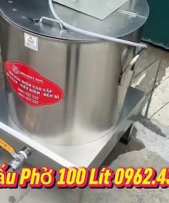 Nồi nấu phở điện 100L đun sôi nhanh chóng - chi tiết máy 3