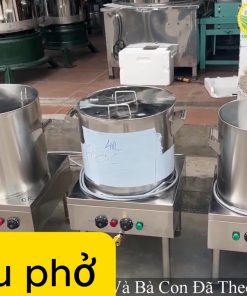 Nồi nấu phở điện 50L đế vuông thanh nhiệt - chi tiết máy 2