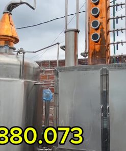 Nồi nấu rượu truyền thống bằng tháp chưng cất đa tầng - chi tiết máy 3