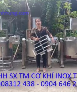 NỒI NẤU GIA NHIỆT CÓ CÁNH KHUẤY 100L GIA NHIỆT NHANH