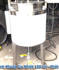 Nồi nấu cánh khuấy gia nhiệt 120 lít - chi tiết máy 3
