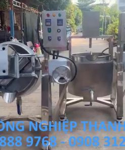 Nồi nấu cánh khuấy lật nghiêng 120 lít