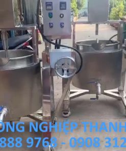 Nồi nấu cánh khuấy lật nghiêng 120 lít - chi tiết máy 3