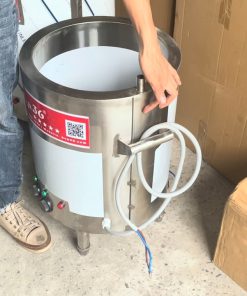 Nồi nấu cháo dùng điện dung tích 30L - chi tiết máy 2