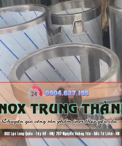 Bộ 5 nồi nấu phở bằng điện inox - chi tiết máy 2