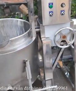 Nồi nấu cánh khuấy lật nghiêng 150 Lít - chi tiết máy 3