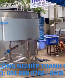 Nồi nấu gia nhiệt 3 lớp 1500L