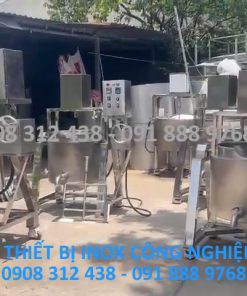 Nồi nấu gia nhiệt có cánh khuấy hiện đại - chi tiết máy 3