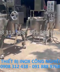 Nồi nấu gia nhiệt có cánh khuấy hiện đại