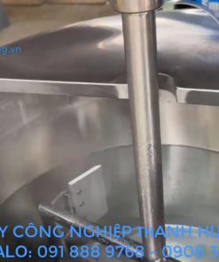 Nồi nấu gia nhiệt có cánh khuấy nghiêng nút nhấn hiện đại - chi tiết máy 2