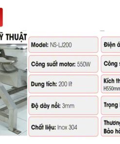 Nồi nấu cánh khuấy dung tích lớn - chi tiết máy 2