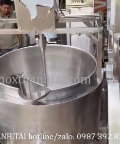 Nồi gia nhiệt có cánh khuấy lật nghiêng - chi tiết máy 5