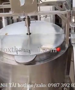 Nồi gia nhiệt có cánh khuấy lật nghiêng đa năng siêu tiện ích