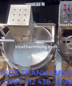 Nồi nấu 300L inox 3 lớp có cánh khuấy - chi tiết máy 3
