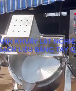 Nồi nấu 300L inox 3 lớp có cánh khuấy - chi tiết máy 2