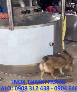 Gia công sản xuất nồi nấu cánh khuấy 1500L - chi tiết máy 2