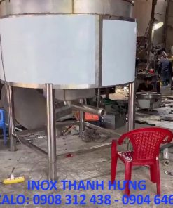 Quy trình gia công sản xuất nồi nấu cánh khuấy 1500L