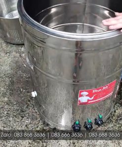 Nồi nấu phở 100 lít công nghệ mâm nhiệt - chi tiết máy 3