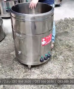 Nồi nấu phở 100 lít công nghệ mâm nhiệt - chi tiết máy 2