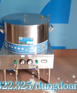 Nồi nấu phở 3 trong 1 ninh nước dùng trần bánh 2 ngăn riêng biệt