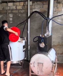 Nồi hơi nấu rượu bằng củi cải tiến - chi tiết máy 3