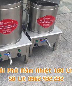 Nồi Nấu Phở Mâm Nhiệt 100 Lít - chi tiết máy 2