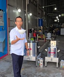 Nồi nấu phở điện 120 lít - gas 120 lít