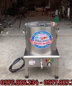 Cách sử dụng nồi nấu phở 40L điện liền nồi