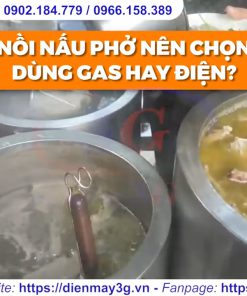 Nên chọn nồi nấu phở gas hay nồi nấu phở điện - chi tiết máy 2