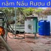 Nồi hơi nấu rượu bằng điện công suất 100kg gạo một mẻ