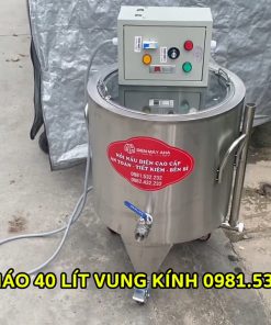 Nồi Nấu Cháo Công Nghiệp Bằng Điện 40 Lít
