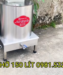 Nồi nấu phở điện 150 lít dung tích lớn