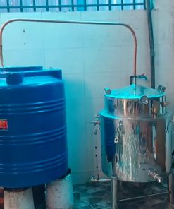 Nồi nấu rượu bằng điện 30kg lõi inox - chi tiết máy 3