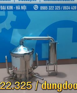Nồi nấu rượu mini bằng điện- gas- than củi - chi tiết máy 2