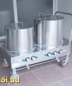 Nồi Nấu Phở Đôi 30L & 50L Có Bánh Xe Tay Đẩy - chi tiết máy 2