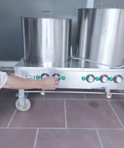 Nồi Nấu Phở Đôi 30L & 50L Có Bánh Xe Tay Đẩy - chi tiết máy 3