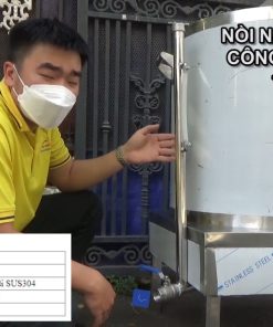 Nồi Nấu Cháo Công Nghiệp 150L Siêu To
