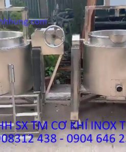 Nồi Nấu Gia Nhiệt Có Cánh Khuấy 100 Lít – 3 Lớp Gia Nhiệt Cách Thủy - chi tiết máy 3