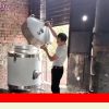 Nồi hơi nấu rượu đun củi không khê không cháy