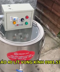 Nồi Nấu Cháo 40 Lít Mẫu Mới - chi tiết máy 2