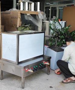 Nồi Nấu Phở Vuông 60L x 2 Khoang