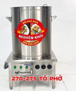 Nồi Nấu Phở 100L – Năng Suất 300 Bát Phở