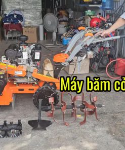 Máy băm cỏ đa năng chạy dầu 178 2 hộp số