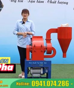 Máy nghiền B24 1 pha nghiền nông sản khô làm thức ăn chăn nuôi 300kg/giờ