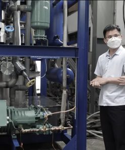 Máy làm đá viên trục vít 20 tấn thiết bị sản xuất đá công suất lớn - chi tiết máy 2