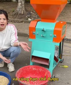 Máy Nghiền Ngô Mảnh 1 Pha Bình Quân – Máy Nghiền Ngô Vỡ Mảnh Cho Hộ Gia Đình