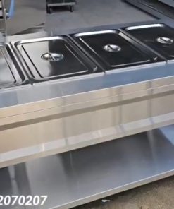 Tủ hâm nóng thức ăn 4 khay inox 304 - chi tiết máy 2
